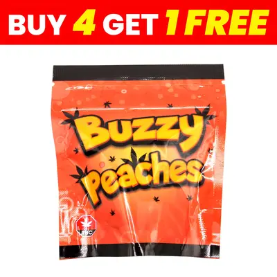 BUZZY PEACHES, Edibles
